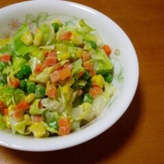 ミックスベジタブルのお手軽サラダ レシピ 作り方 By なっちゃんゆず味 楽天レシピ ミックスベジタブルのお手軽サラダ レシピ 作り方 By なっちゃんゆず味 楽天レシピ